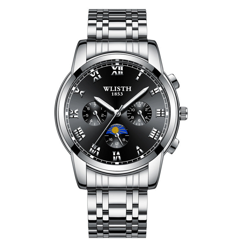 Montres pour hommes – Élégance d'affaires, avec éclairage nocturne et étanchéité