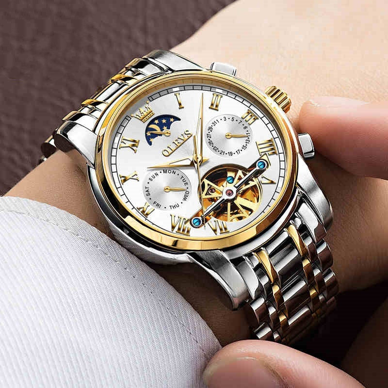Montre Mécanique Homme Automatique Complète Étanche