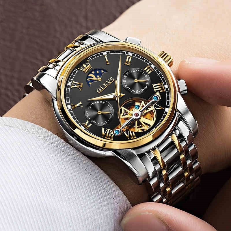 Montre Mécanique Homme Automatique Complète Étanche