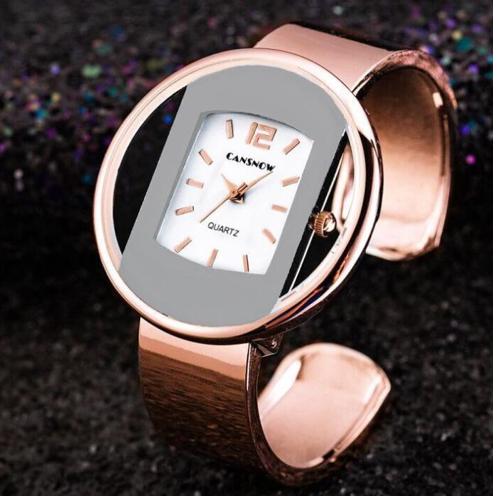 Nouvelle Montre de Luxe pour Femme – Élégance Dorée ou Argentée, Style Bracelet Chic