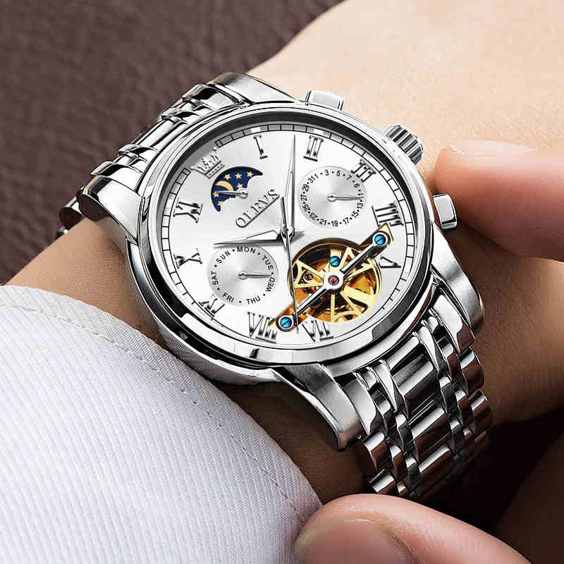 Montre Mécanique Homme Automatique Complète Étanche