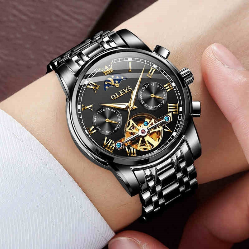 Montre Mécanique Homme Automatique Complète Étanche